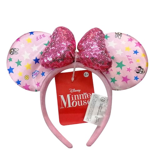 OREJAS MINNIE LENTEJUELA CON MOÑO OR31