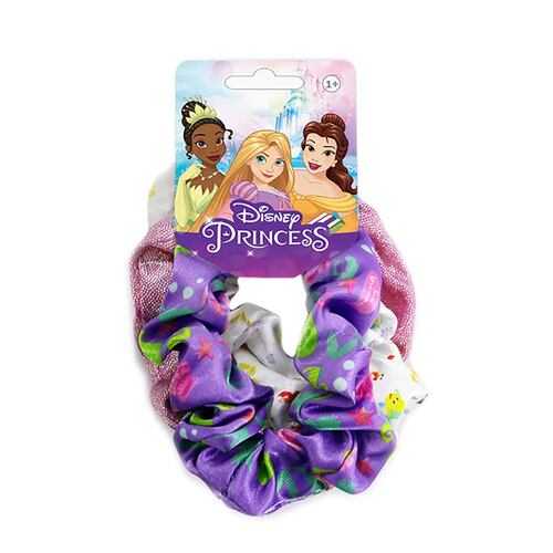 Set Scrunchies Ariel Princesas Disney