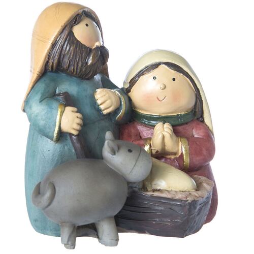 Nacimiento misterio niño burrito 10.5 cm