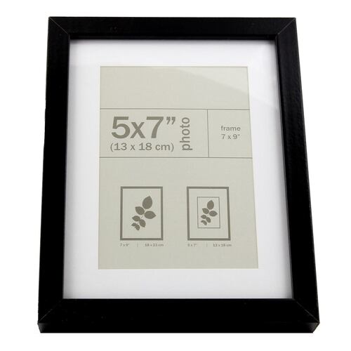 Portarretrato Art Home color negro para foto 5*7"