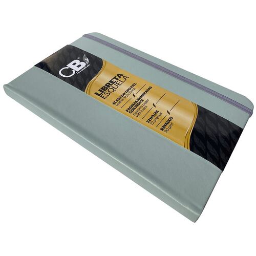 Libreta Esquela Acabado Curpiel Verde Tiffany CBI