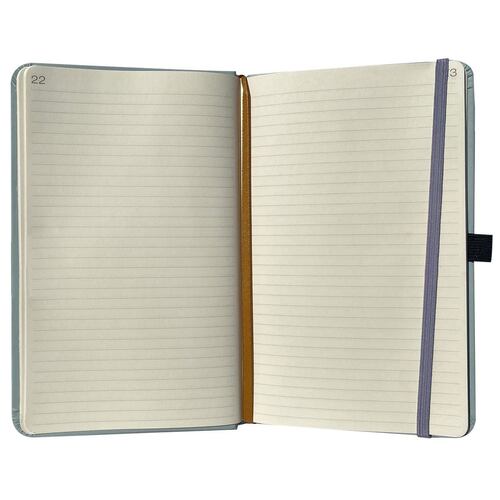 Libreta Esquela Acabado Curpiel Verde Tiffany CBI