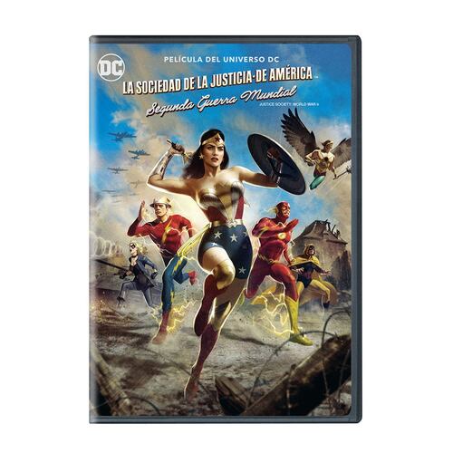 DVD La Sociedad de La Justicia de América: Segunda Guerra Mundial
