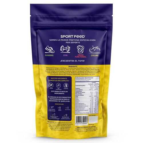Sportfeed Cycling Suplemento Alimenticio en polvo 285g