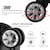 SHOWKOO 24"  Maleta ABS+PC Alta resistencia , 8 ruedas, expandible, trolley ajustable, forro interior de lujo. Color VERDE