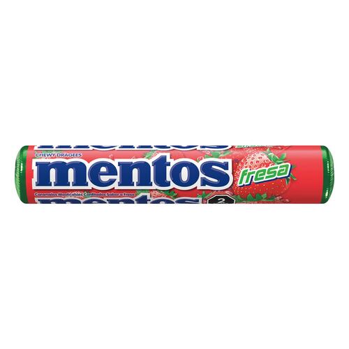 Pastillas Sabor Fresa 29 g Mentos