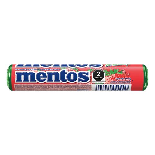 Pastillas Sabor Fresa 29 g Mentos