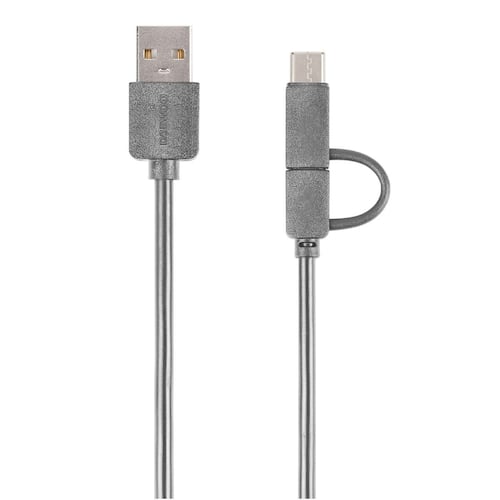 Cable 2 en 1 micro Usb / tipo C DAEWOO