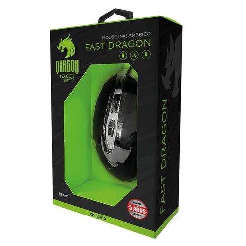 Mouse Gaming "Fast Dragon" USB