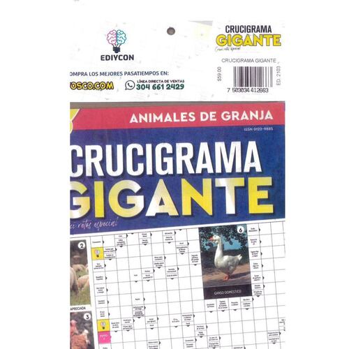 Crucigrama gigante