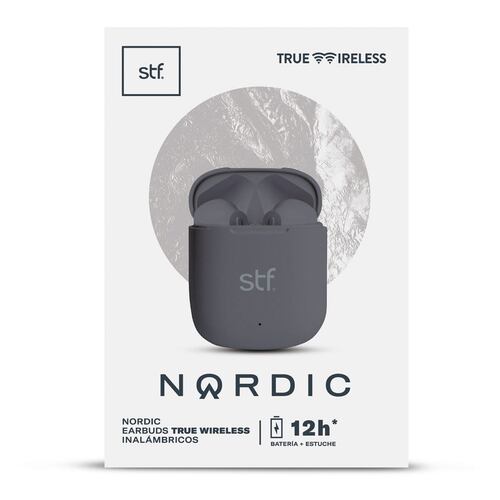 Audífonos NORDIC STF  TWS Gris