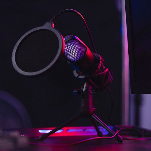 Micrófono Gamer con Luz Abysmal Anthem
