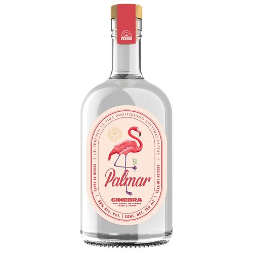 Ginebra Palmar Rosas Frutos Rojos 750ml