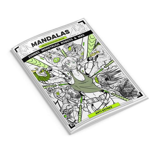 Libro de Mandalas- Monstruos