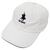 Gorra Polo Club color blanco logo marino