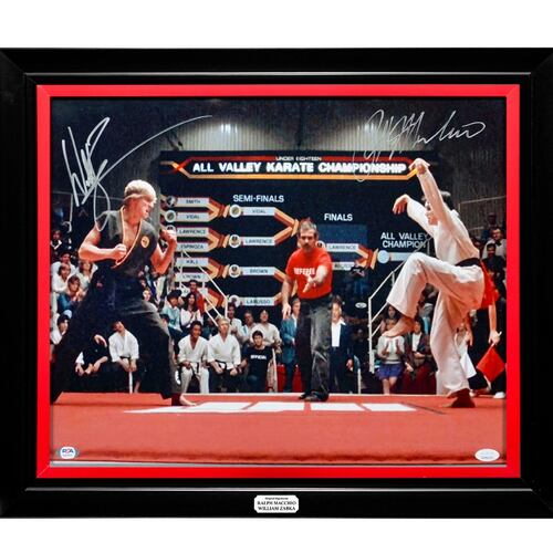Foto Autografiada Karate Kid 16X20