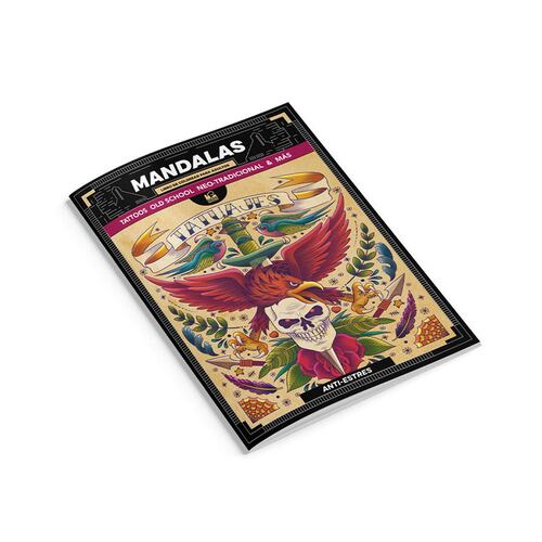 Libro de Mandalas- Tatoos old school