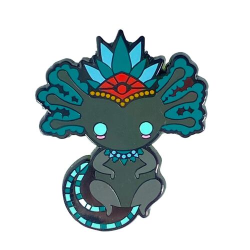 Pin metálico ajolote Iztli