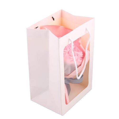 Home Nature bouquet de 12 rosas rosas 30.5*24*9.5 cm
