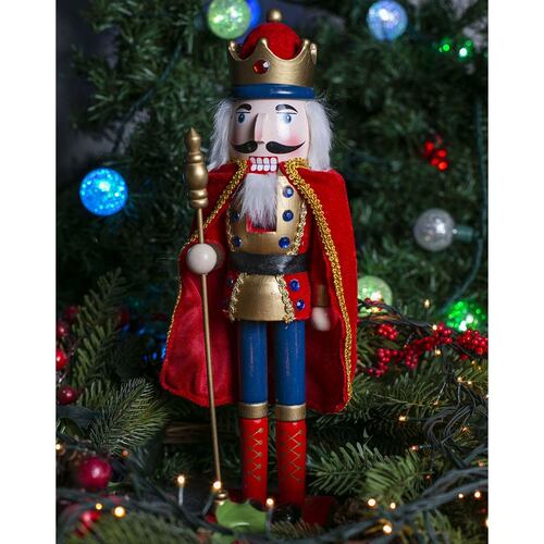 Figura Decorativa Navideña Cascanueces 38 cm Running Decora