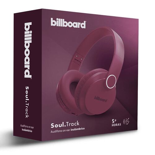 Audífonos Billboard Soul Track vino