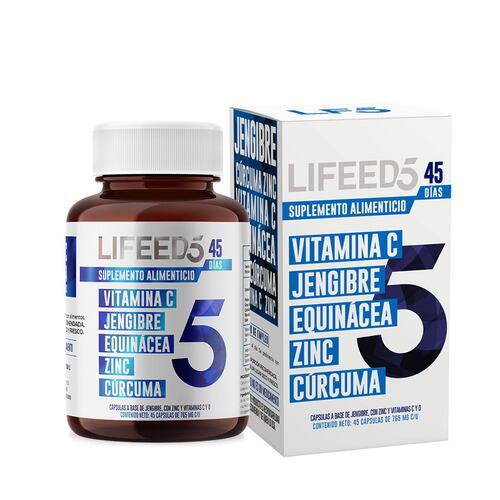 Lifeed5 Inmune Suplemento Alimenticio 45 caps