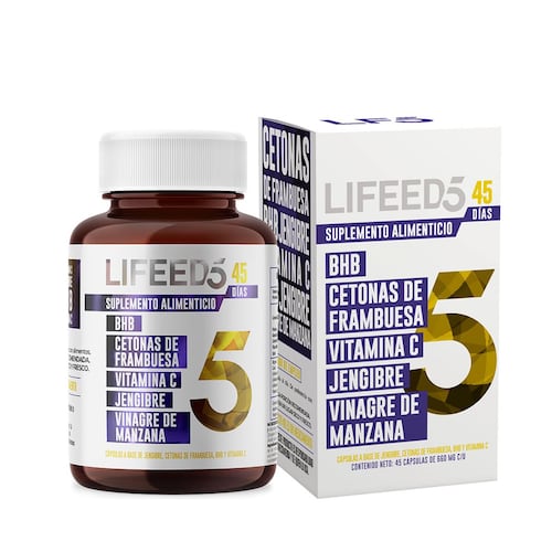 Lifeed5 Keto Suplemento Alimenticio 45 caps