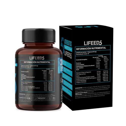 Lifeed5 Multimen Suplemento Alimenticio 45 caps