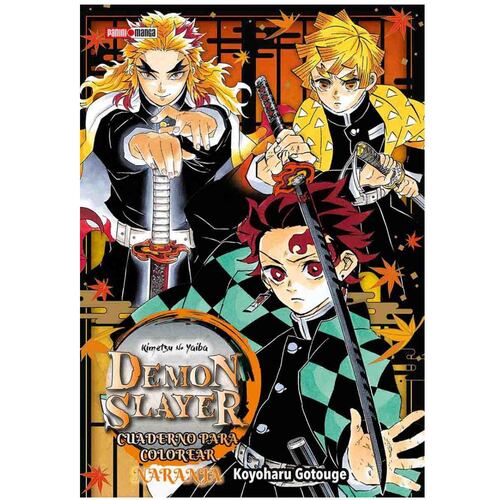 Demon Slayer cuaderno para colorear n.3