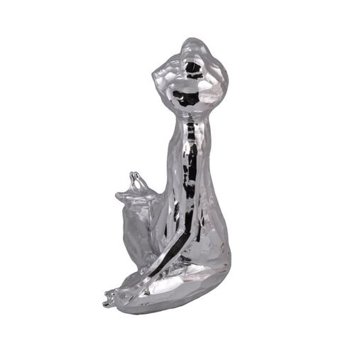 HOME NATURE FIGURA DECORATIVA RANA LOTO 21*20*10 cm