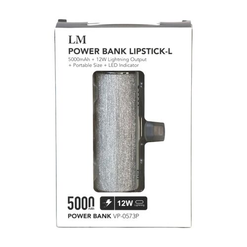 Batería Portátil LM 5000mah Lightning