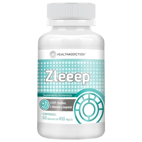 Suplemento Alimenticio Zleeep Healthaddiction 60caps 450mg