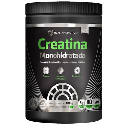 Suplemento Alimenticio Creatina Monohidratada Healthaddiction 400gr