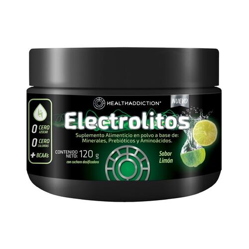 Electrolitos Limón Healthaddiction 120g