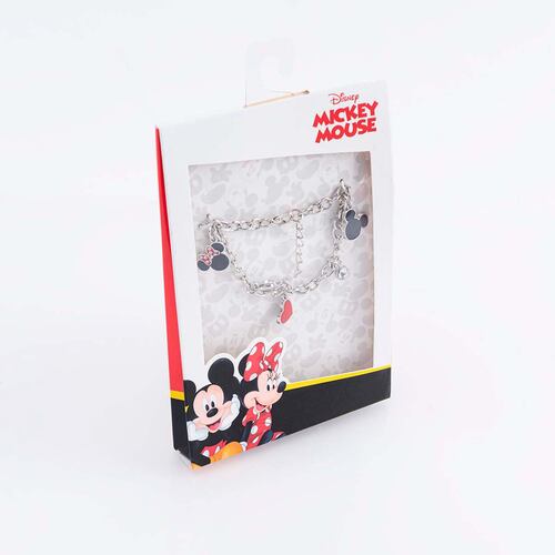 Pulsera Mickey & Minnie Charms Disney