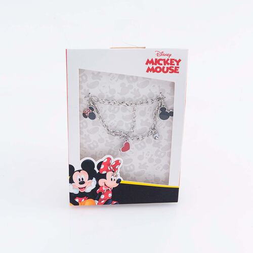 Pulsera Mickey & Minnie Charms Disney