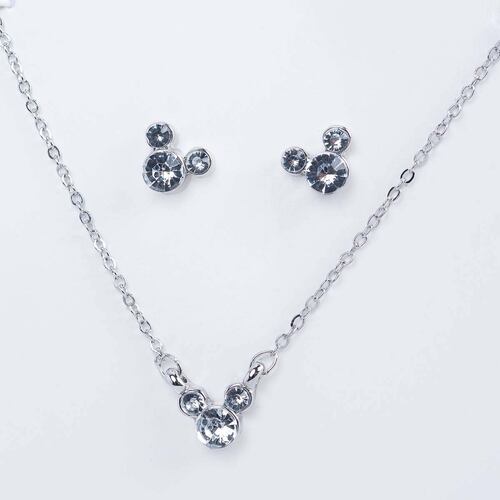 Set Aretes y Collar Mickey Abril Disney