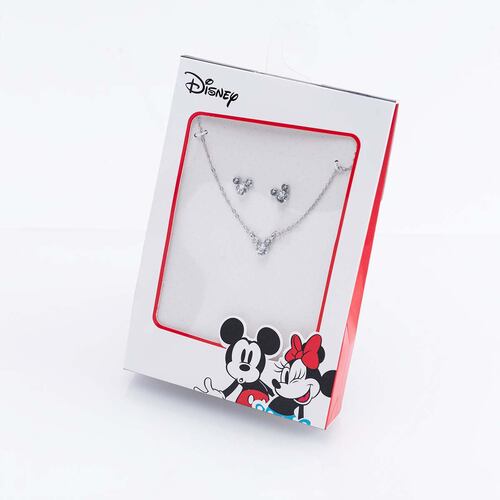 Set Aretes y Collar Mickey Abril Disney