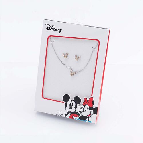 Set Aretes y Collar Mickey Junio Disney