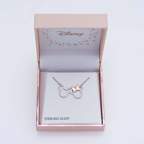 Collar Silueta Mickey & Minnie Disney