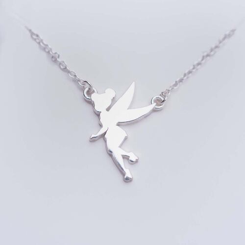 Collar Tinkerbell Plata.925 Disney