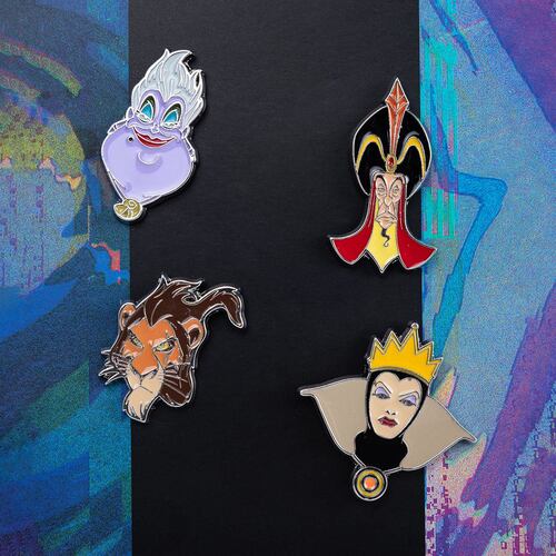 Set Pins Villanos Disney