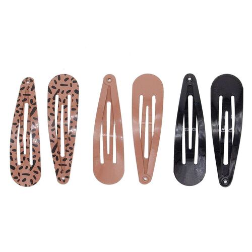 Broches de Clip Grandes Moteado Ponette