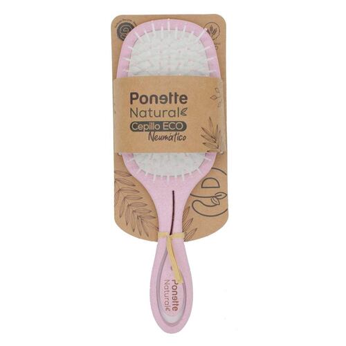 Cepillo Eco Neumático Rosa Ponette Natural