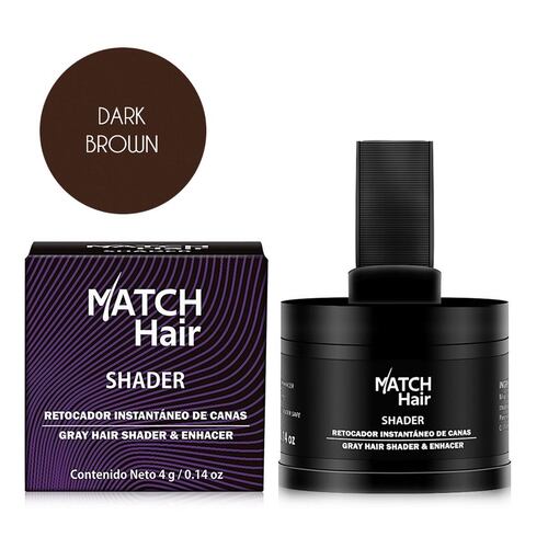 Match Hair Shader Dark  Brown 4 grs.