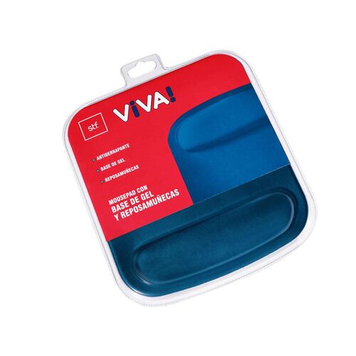 Mousepad reposamuñecas juno azul