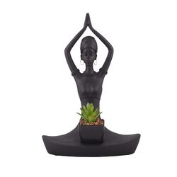 home-nature-figura-decorativa-mujer-africana-yoga-con-planta-29-19-5-11-5-cm