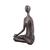 Home Nature Figura Decorativa Yoga Loto Color Bronce 23*19*10 Cm