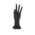 Home Nature Figura Decorativa Mano Perfect Color Negro 27.5*8*8 Cm