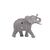 Home Nature Figura Decorativa Elefante Tibetano Pequeño Color Blanco 12*15.5*7 Cm